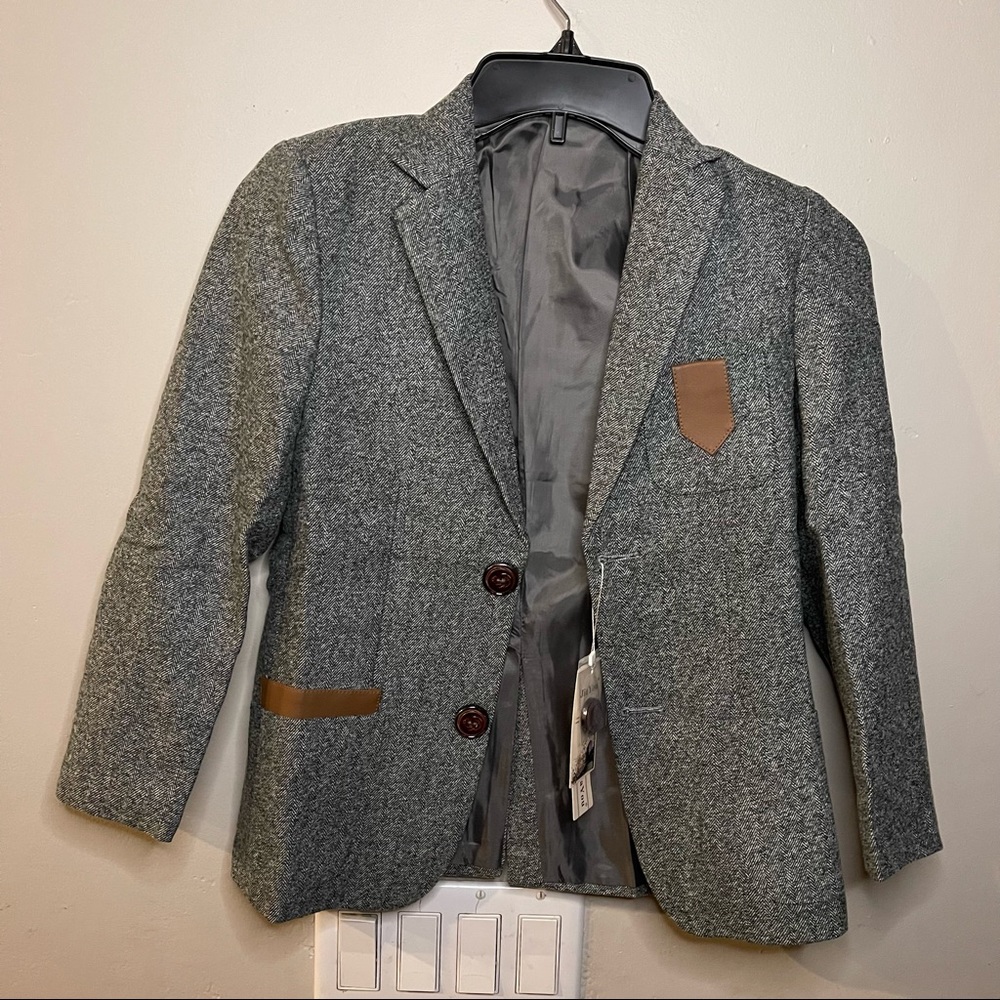 JiaYou Boys Casual Slim Fit Blazer Jacket Boys 8-10